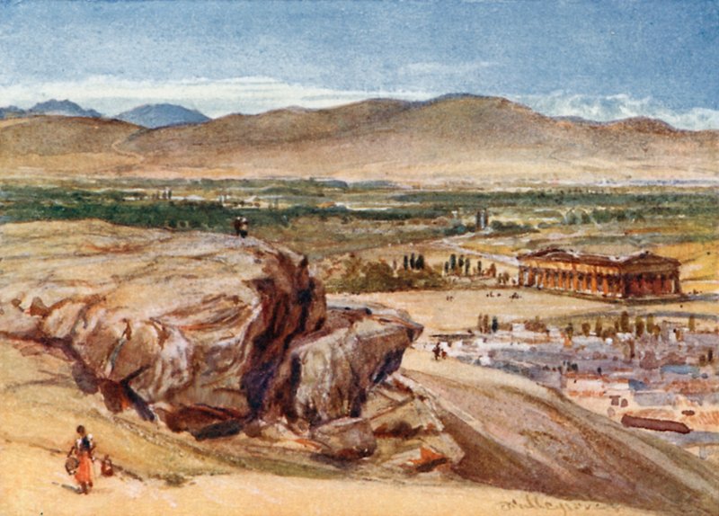 Areopagus a Theseum od John Fulleylove