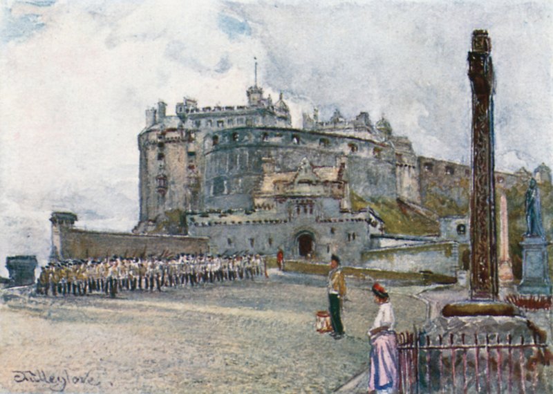 Hrad z Esplanády od John Fulleylove