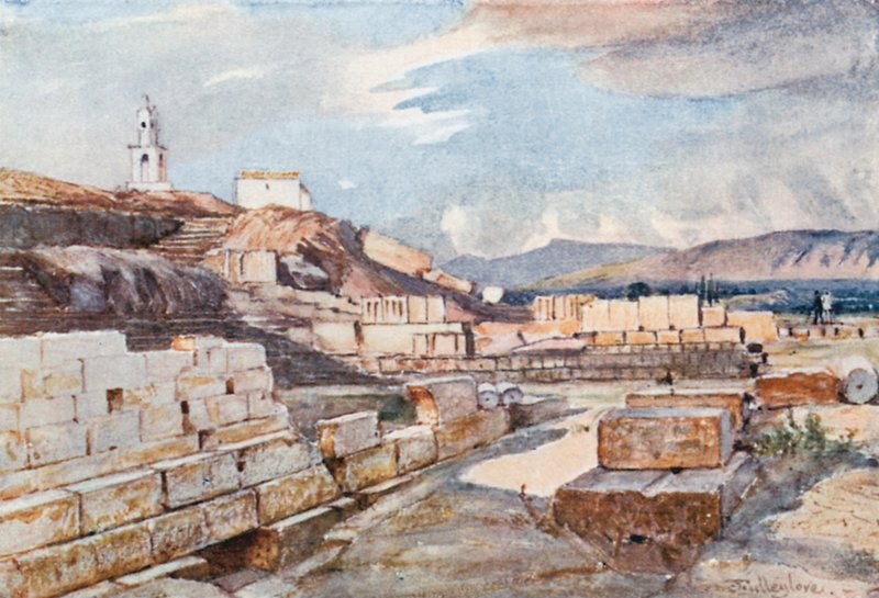 Velký chrám mystérií, Eleusis od John Fulleylove