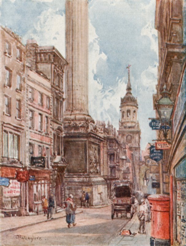 Památník a kostel sv. Magnuse, E.C. od John Fulleylove