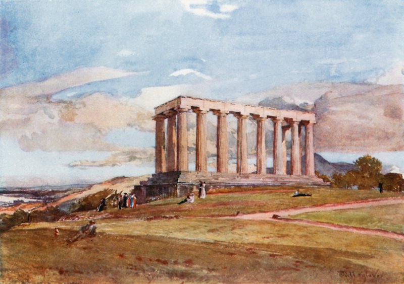 Národní památník na Calton Hill od John Fulleylove