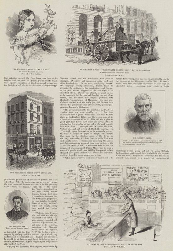 Historie Illustrated London News od John Gilbert