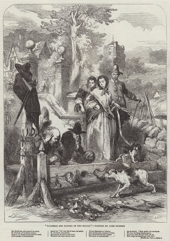 Hudibras a Ralpho v akciích od John Gilbert