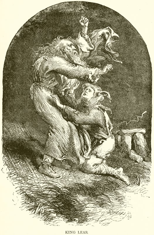 král Lear od John Gilbert