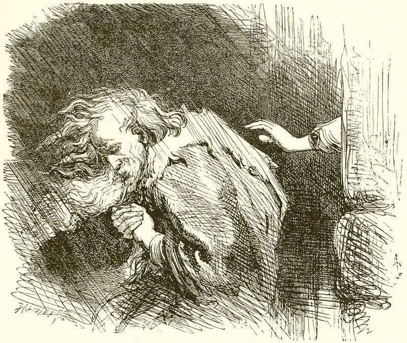 král Lear od John Gilbert