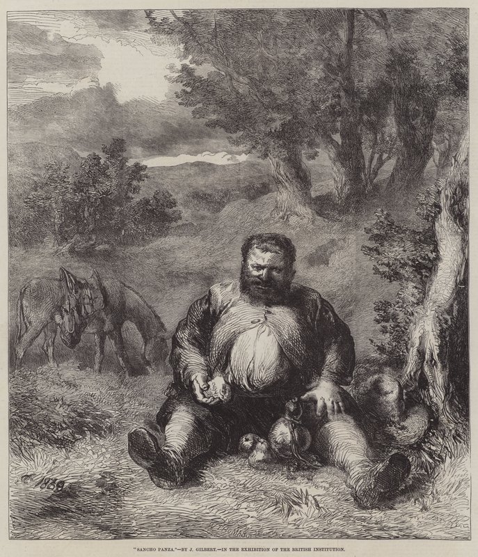 Sancho Panza od John Gilbert