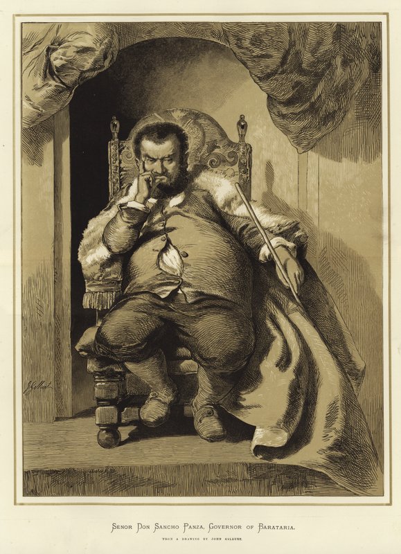 Senor Don Sancho Panza od John Gilbert