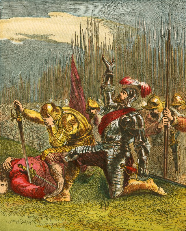 Statečný lord Willoughby od John Gilbert