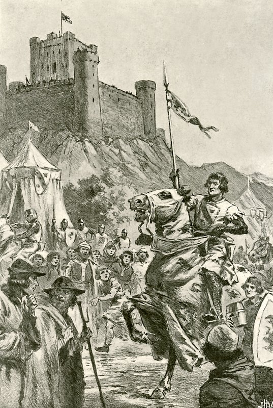 Sestavení na turnaj (litho) od John Harris Valda