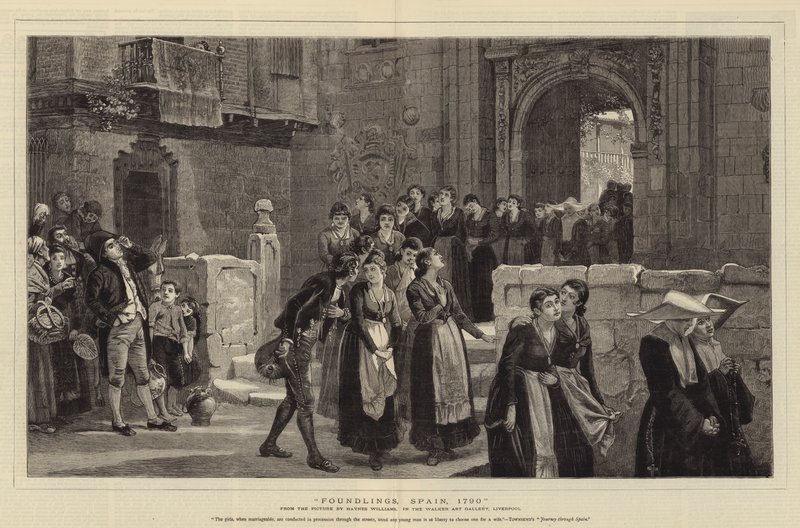 Foundlings, Španělsko, 1790 od John Haynes Williams