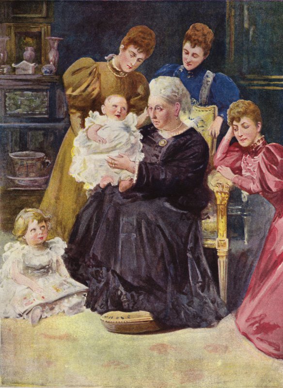 Postava královny Viktorie: Jednoduchost (barva lito) od John Henry Frederick (after) Bacon
