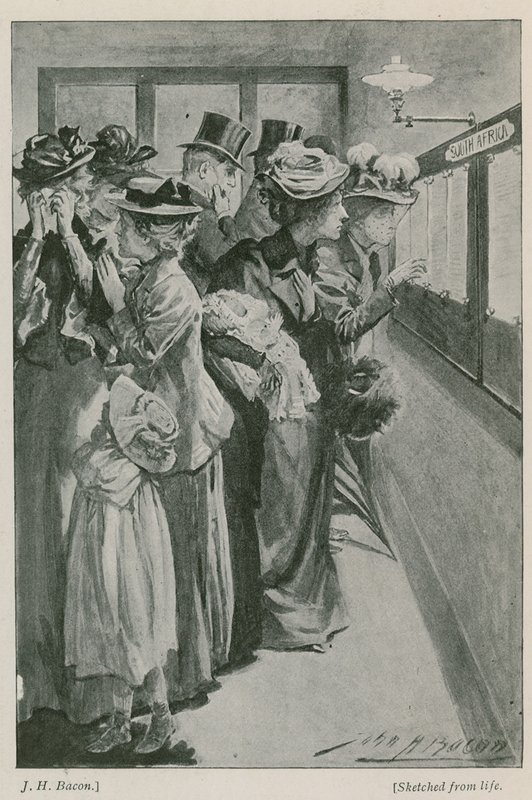 Seznam obětí ve válečném úřadu od John Henry Frederick Bacon