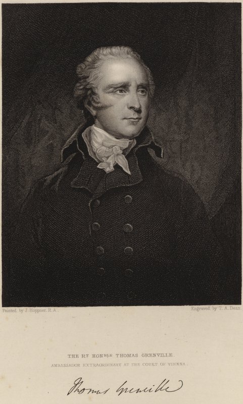 Thomas Grenville od John Hoppner