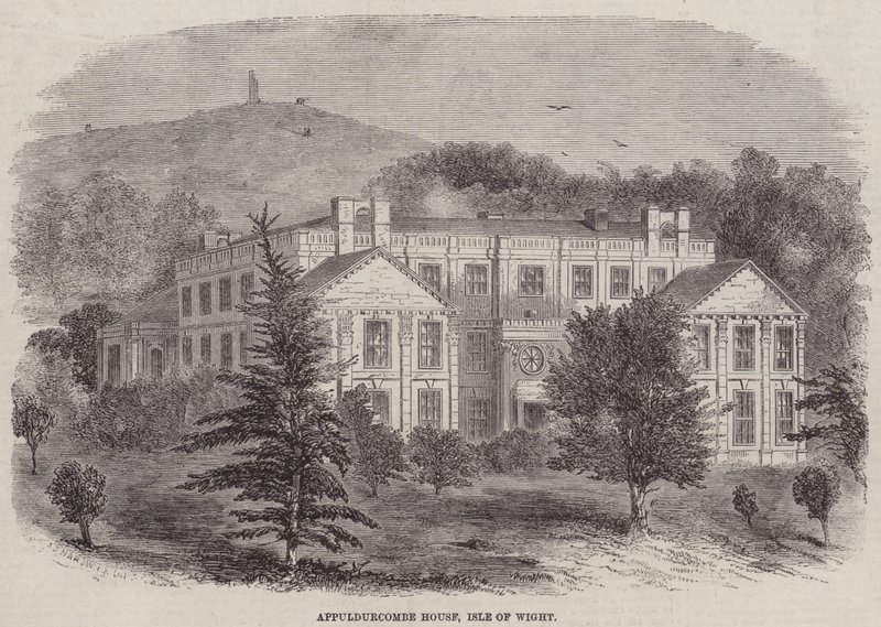 Appuldurcombe House, Isle of Wight od John Jessop Hardwick