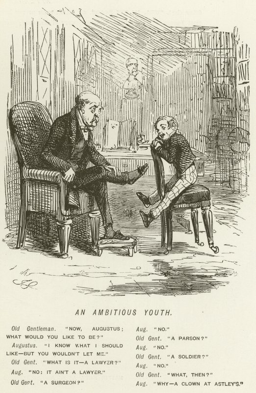 Ambiciózní mládež od John Leech