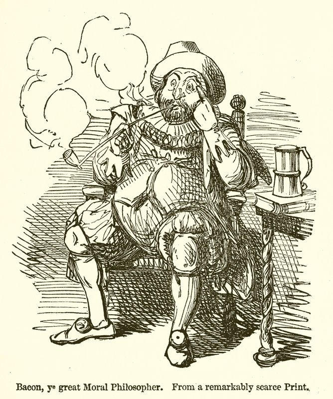 Bacon, velký morální filozof od John Leech