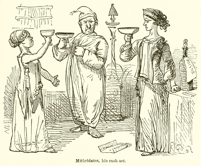Mithridates, jeho Rash Act od John Leech