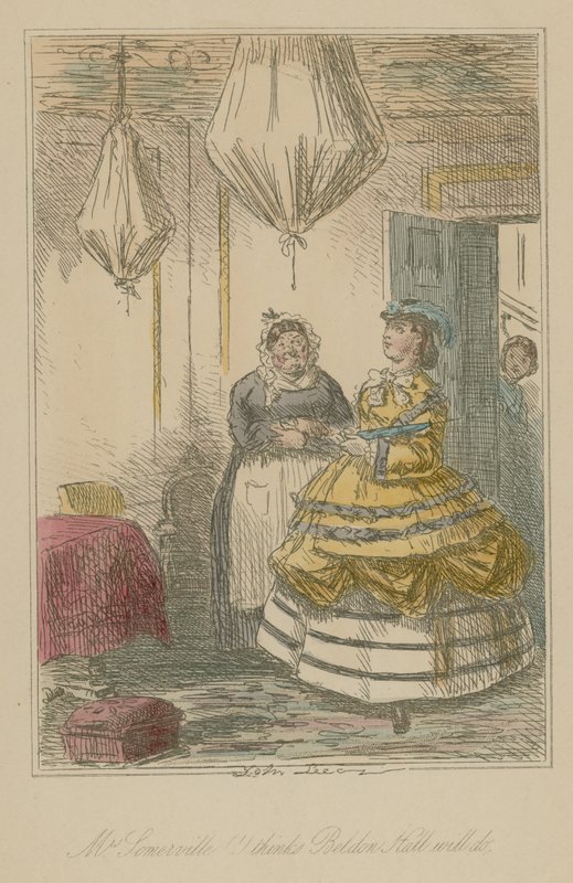 Paní Somervillová si myslí, že to Beldon Hall udělá od John Leech