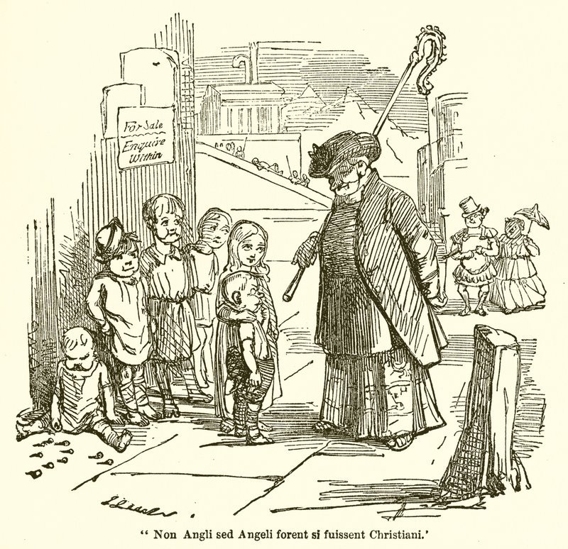 Ne anglicky, ale andělé by byli, kdyby byli křesťany od John Leech