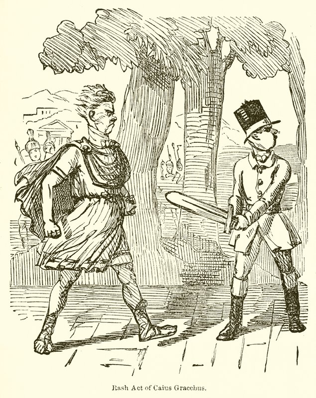 Rash Act of Caius Gracchus od John Leech