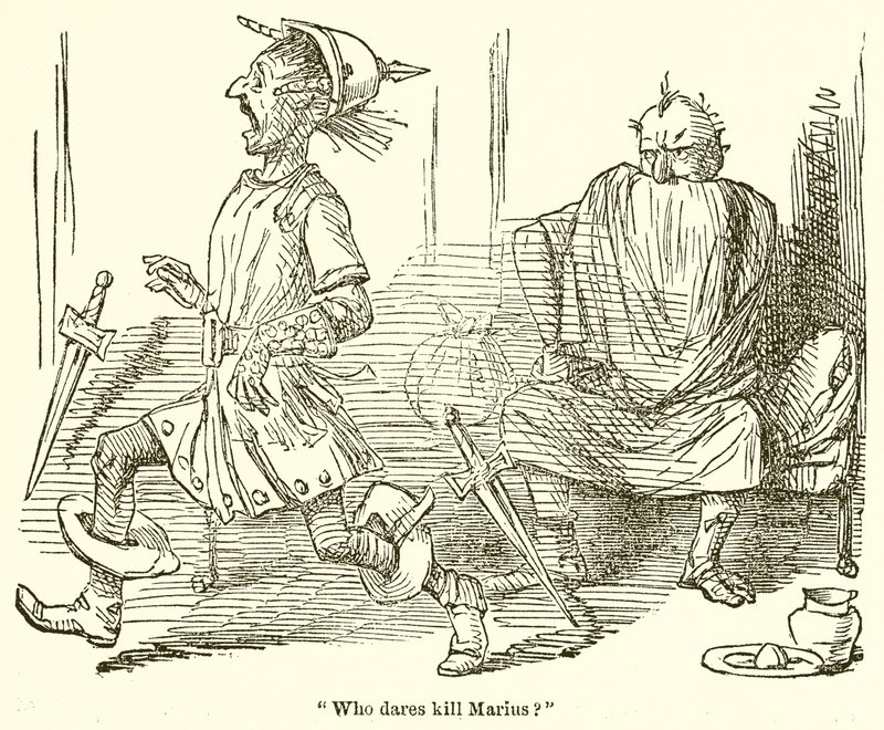 Kdo se odváží zabít Mariuse od John Leech