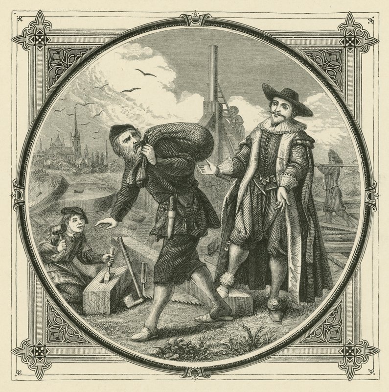 Celý mlýn na mletí kukuřice (rytí) od John Leighton