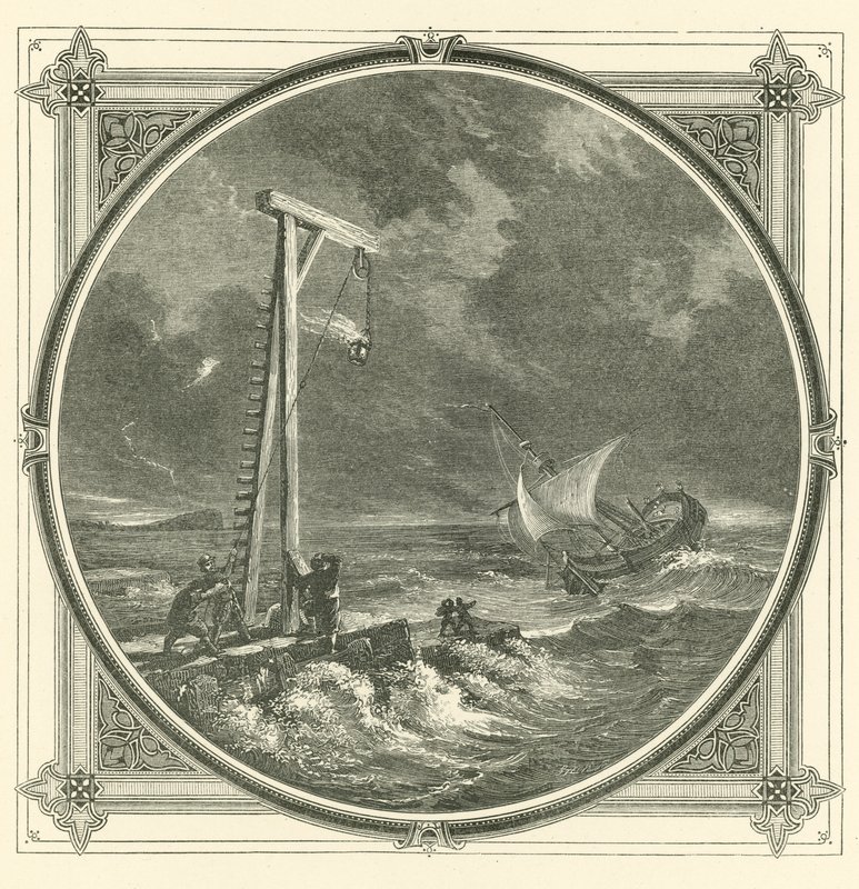 Nech své světlo zářit před lidmi (rytina) od John Leighton