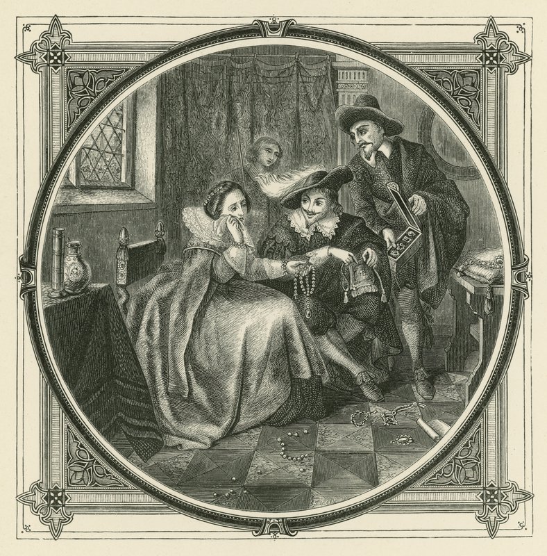 Zatímco pláče, požírá (rytina) od John Leighton
