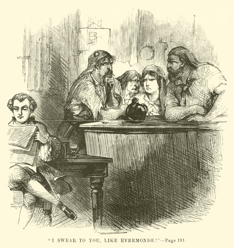 Ilustrace k Příběhu dvou měst od Charlese Dickense od John McLenan
