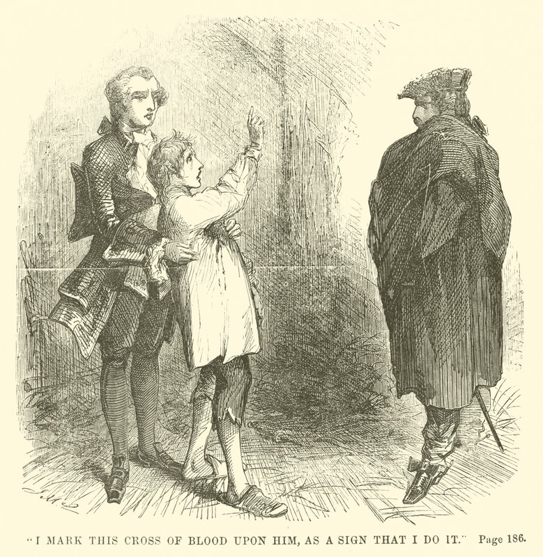 Ilustrace k Příběhu dvou měst od Charlese Dickense od John McLenan