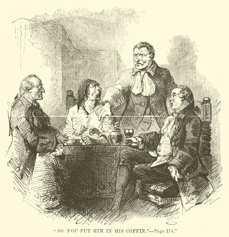 Ilustrace k Příběhu dvou měst, Charles Dickens od John McLenan