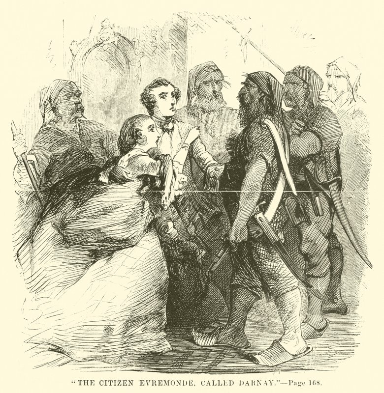 Ilustrace k Příběhu dvou měst, Charles Dickens od John McLenan