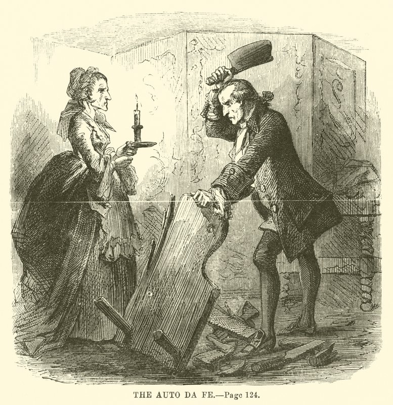 Ilustrace k Příběhu dvou měst, Charles Dickens od John McLenan