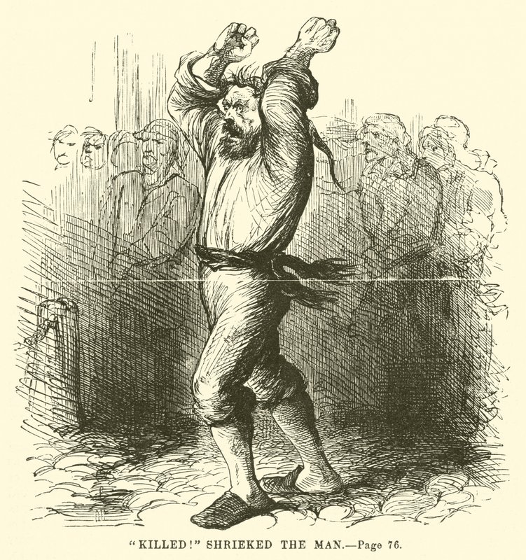 Ilustrace k Příběhu dvou měst, Charles Dickens od John McLenan