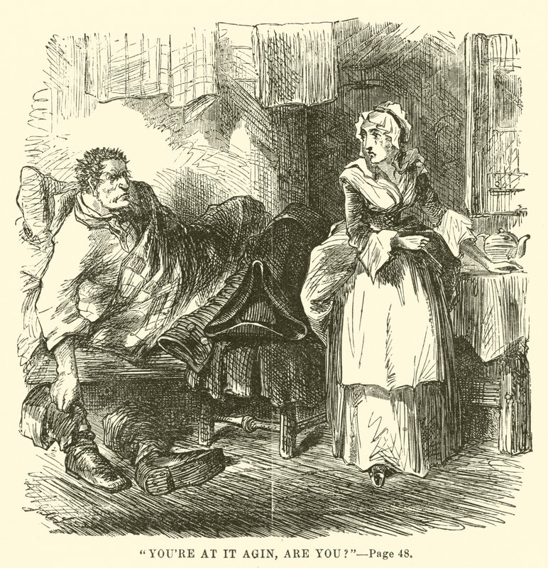 Ilustrace k Příběhu dvou měst, Charles Dickens od John McLenan