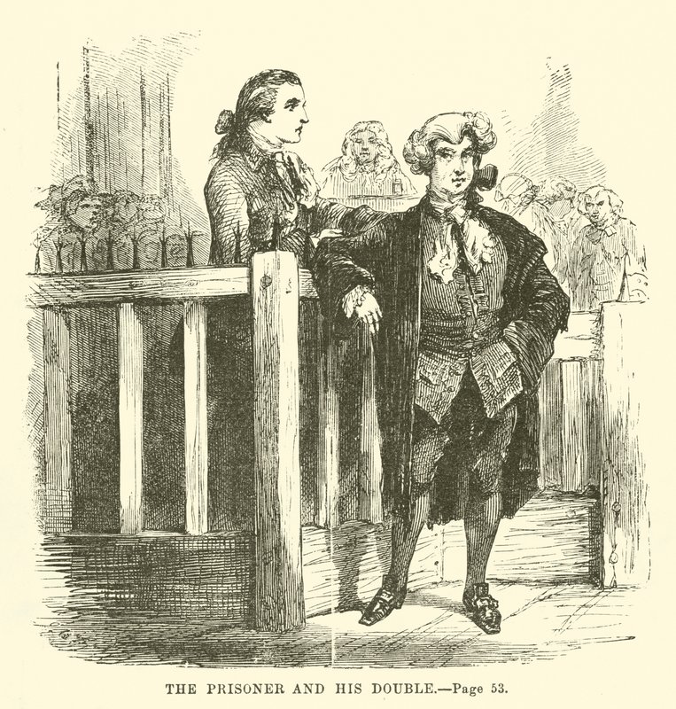 Ilustrace k Příběhu dvou měst, Charles Dickens od John McLenan