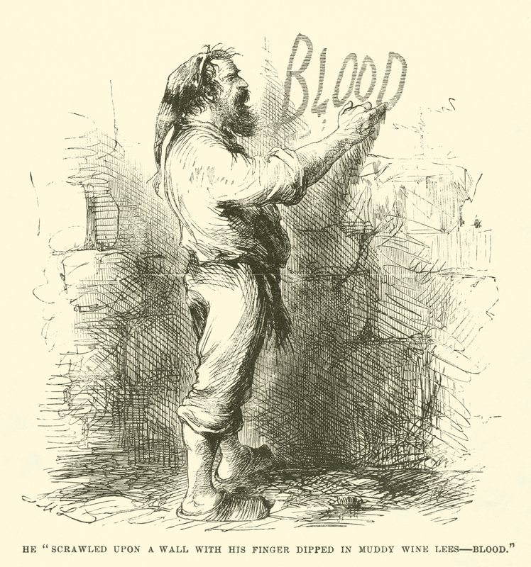 Ilustrace k Příběhu dvou měst, Charles Dickens od John McLenan