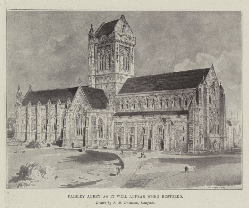 Paisley Abbey, jak bude vypadat po obnově od John McLure Hamilton