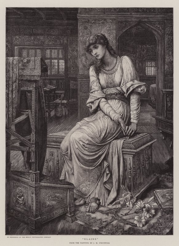 Elaine od John Melhuish Strudwick