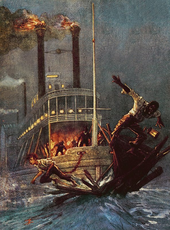 Huckleberry Finn od John Millar Watt