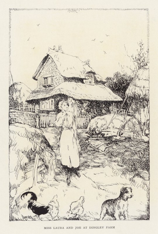 Ilustrace pro Beautiful Joe od Marshalla Saunderse (litografie) od John Nicholson