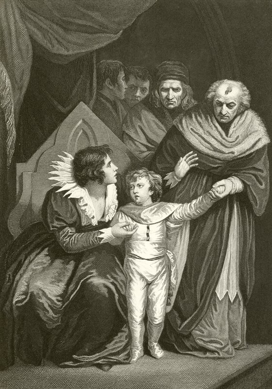 Elizabeth Woodvilleová se vzdala svého syna od John Opie