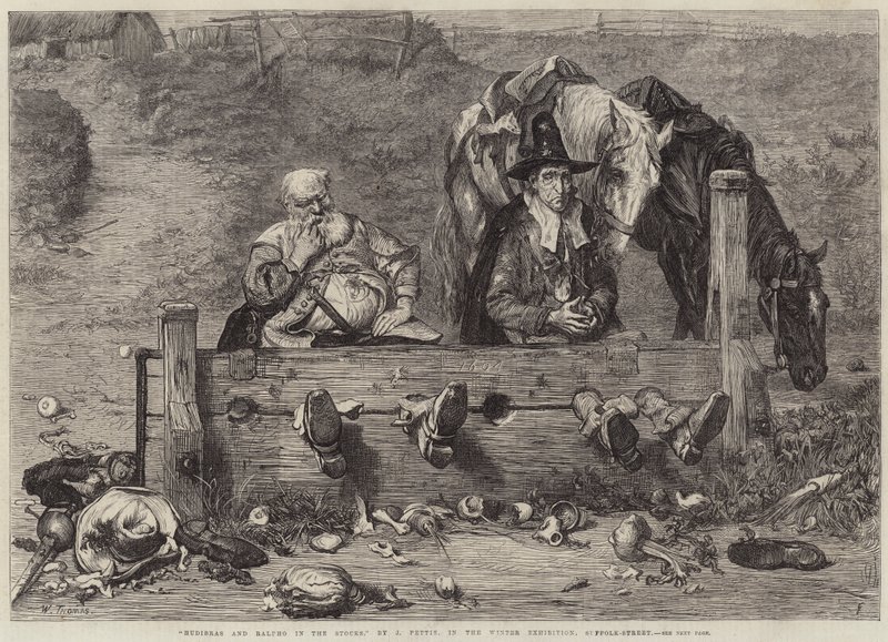 Hudibras a Ralf v zásobách od John Pettie