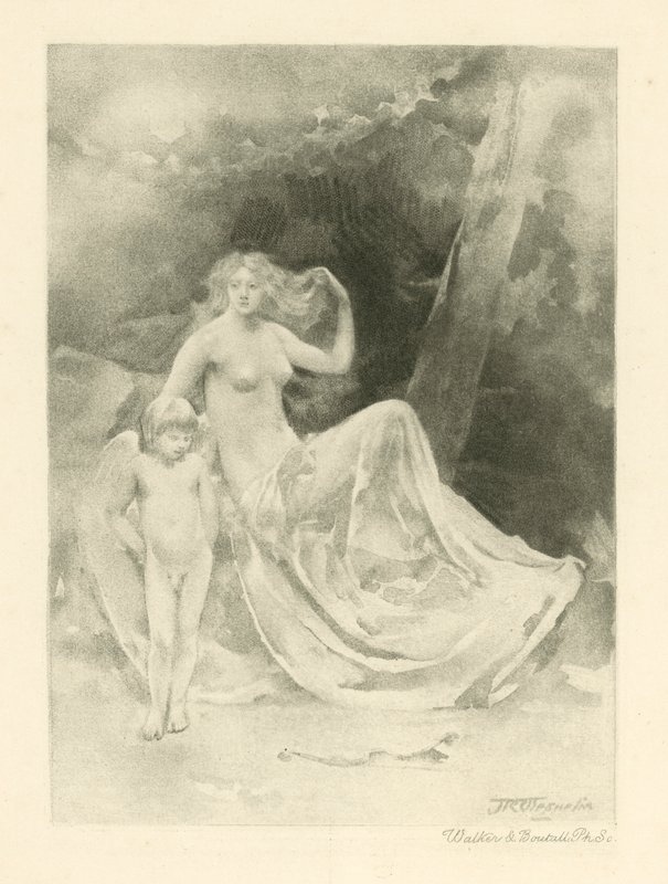 Ilustrace ke Catullovým básním (fotogravura) od John Reinhard Weguelin