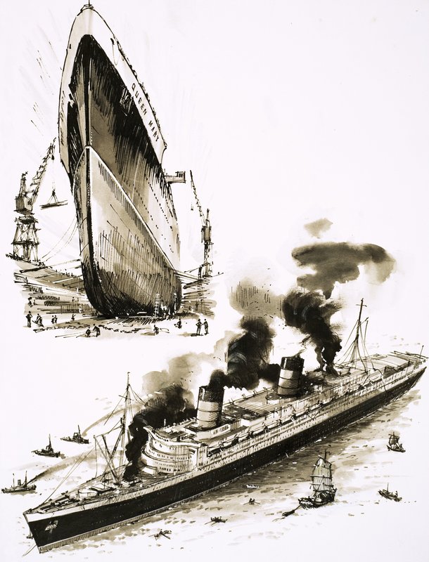 Velké parníky: Královny oceánů od John S. Smith