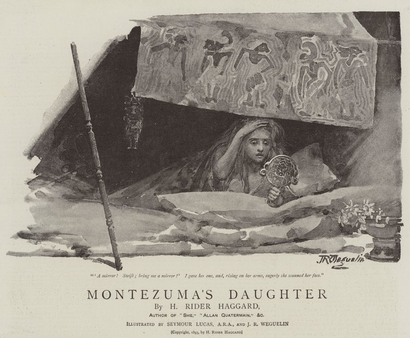 Montezumova dcera od John Seymour Lucas