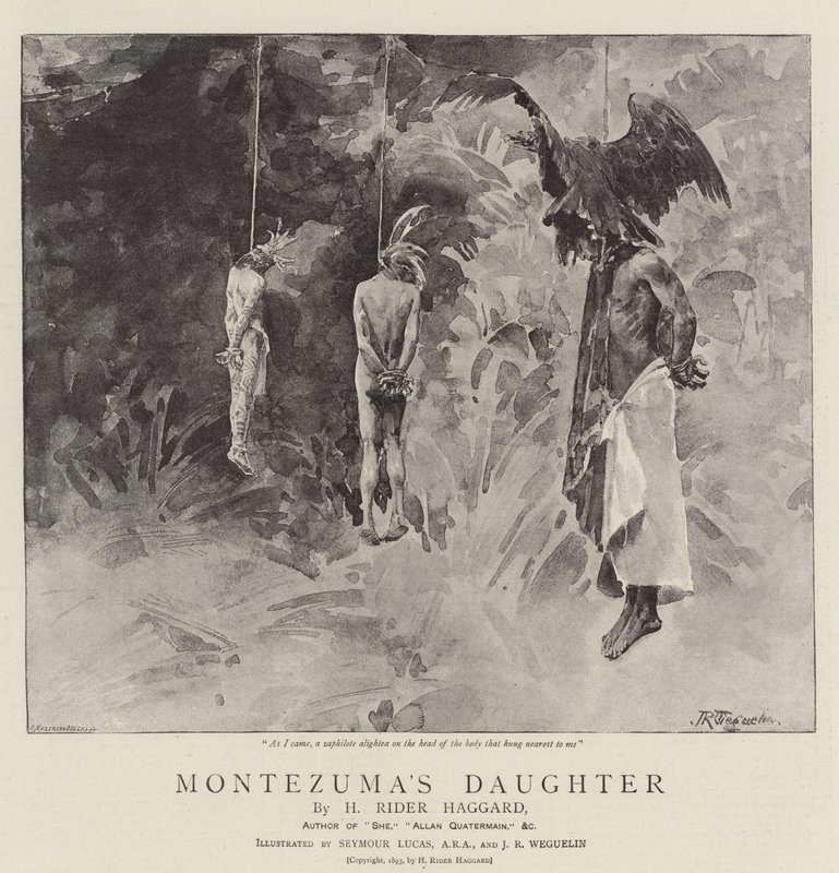 Montezumova dcera od John Seymour Lucas