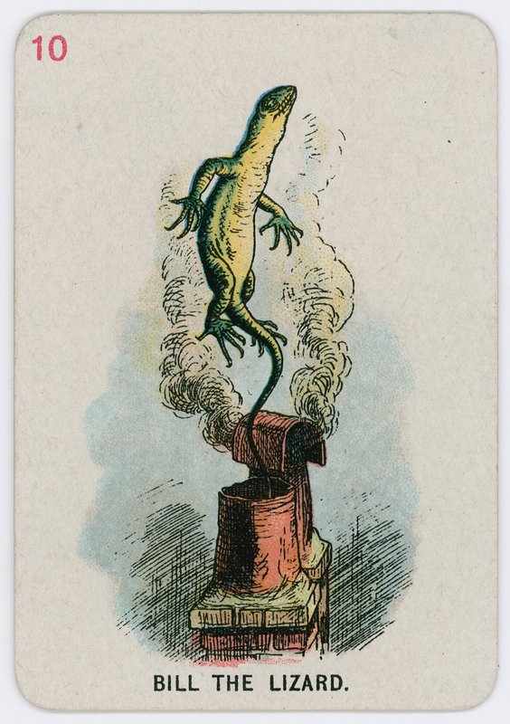 Bill the Lizard od John Tenniel