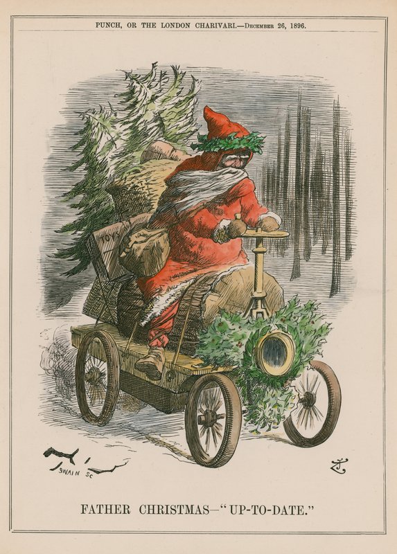 Otec Vánoc – „aktuální“ od John Tenniel