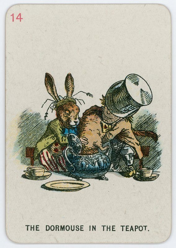 Plch v konvici od John Tenniel